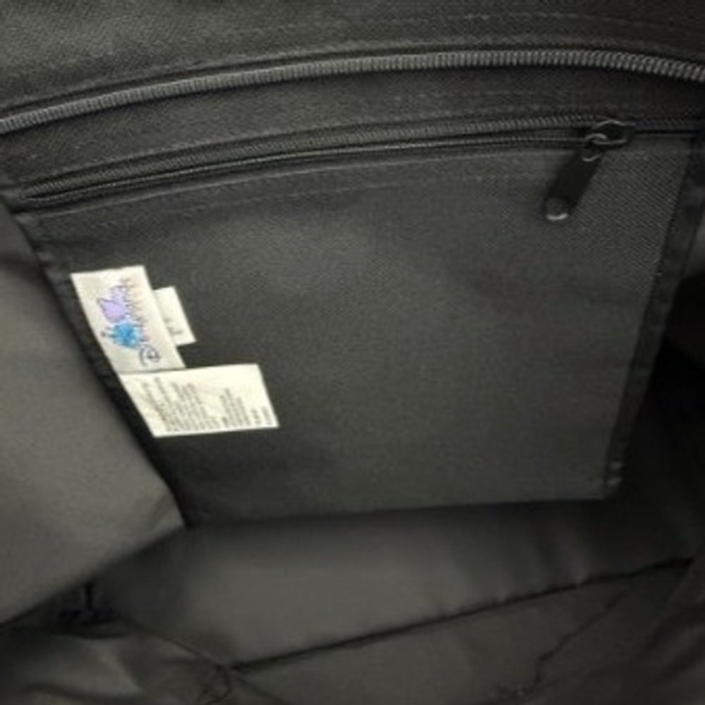 Disneyland Resort 50th Anniversary Canvas Tote Bag Black Vintage Park Bag Mickey - Picture 12 of 14